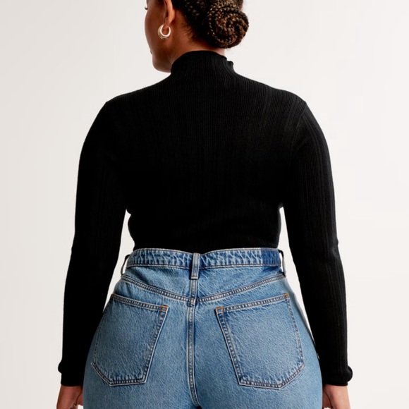 Abercrombie & Fitch | Turtleneck Sweater Bodysuit - Picture 2 of 9